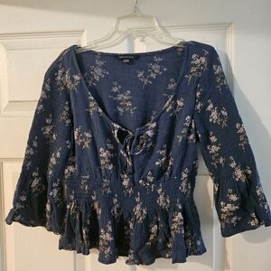 American Eagle Shirt Baby Doll Style